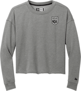 NGHL New Era Ladies Tri-Blend Fleece Crop Crew