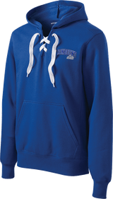 Ironbound Lace Up Pullover Hooded Sweatshirt